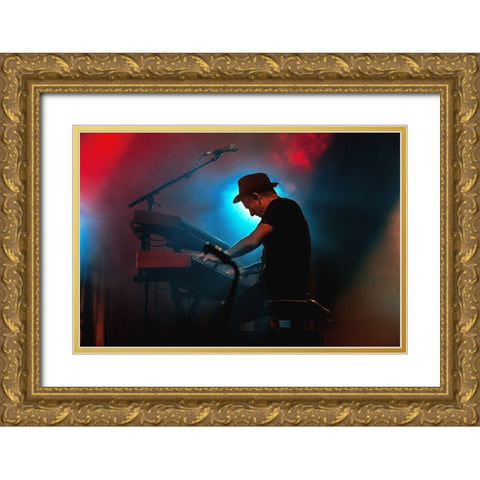 Jaime De Burgos-Jarabe De Palo Gold Ornate Wood Framed Art Print with Double Matting by Domont, Jois