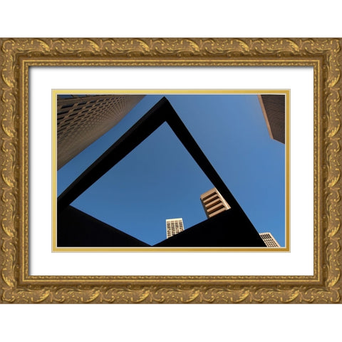 Frame Gold Ornate Wood Framed Art Print with Double Matting by Kravanja, Jure