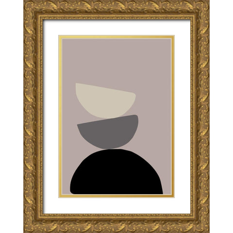 The Tower Gold Ornate Wood Framed Art Print with Double Matting by 1x Studio