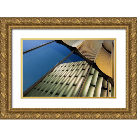 Copeful Gold Ornate Wood Framed Art Print with Double Matting by Van De, Jeroen