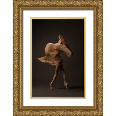 Stranger Gold Ornate Wood Framed Art Print with Double Matting by Sleta, Natalya