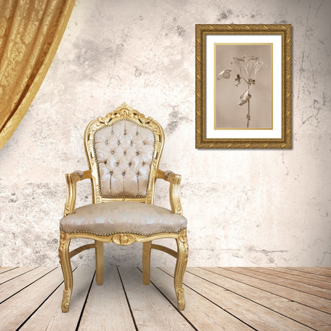 Withered Hydrangea_002 Gold Ornate Wood Framed Art Print with Double Matting by Suzuki, Takashi