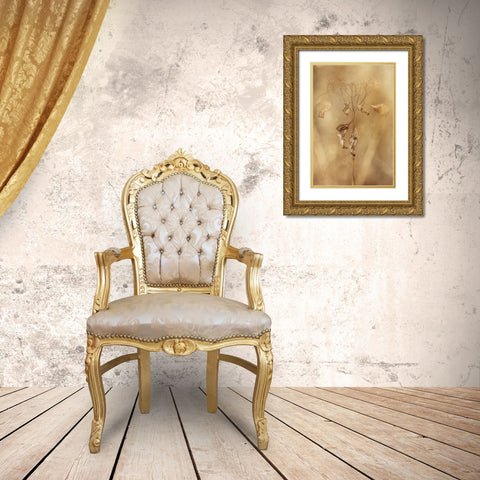 Withered Hydrangea_011 Gold Ornate Wood Framed Art Print with Double Matting by Suzuki, Takashi