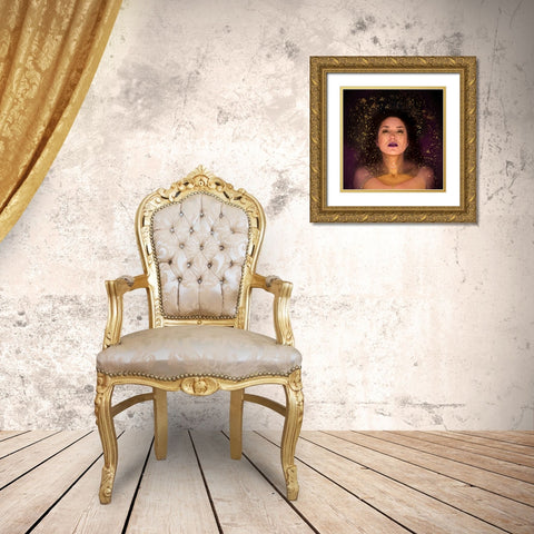 Escape From Reality II Gold Ornate Wood Framed Art Print with Double Matting by Stalmans, Luc