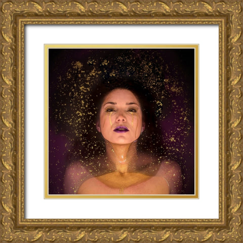Escape From Reality II Gold Ornate Wood Framed Art Print with Double Matting by Stalmans, Luc