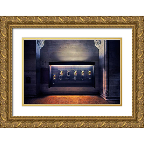 Integration Gold Ornate Wood Framed Art Print with Double Matting by Ratzer, Klaus