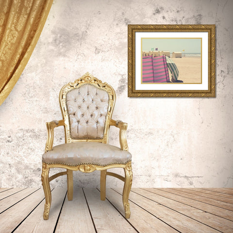 Mare Mare Gold Ornate Wood Framed Art Print with Double Matting by Della Latta, Massimo