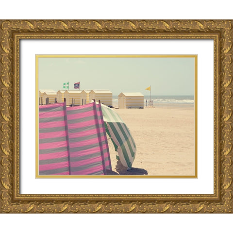 Mare Mare Gold Ornate Wood Framed Art Print with Double Matting by Della Latta, Massimo