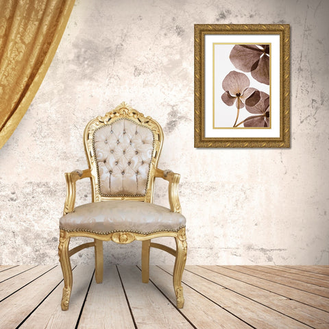 Botanical 5 Gold Ornate Wood Framed Art Print with Double Matting by Lenka