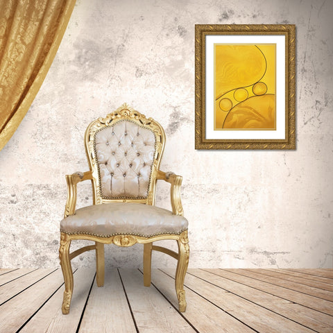 Untitled Gold Ornate Wood Framed Art Print with Double Matting by Swidan, Hazem
