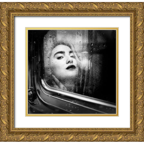 On Tour Gold Ornate Wood Framed Art Print with Double Matting by Punyet Miro, Carles