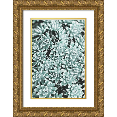 Plant Gold Ornate Wood Framed Art Print with Double Matting by 1x Studio III