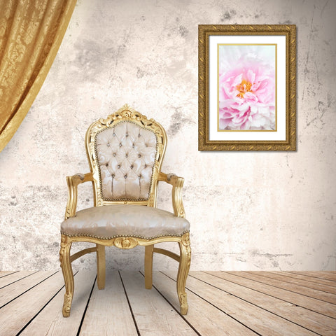 Peony_6 Gold Ornate Wood Framed Art Print with Double Matting by 1x Studio III