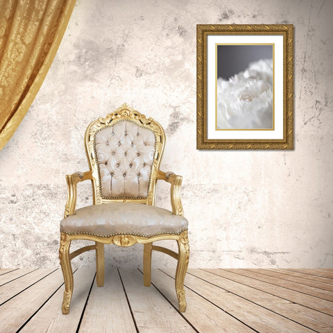 Peony_15 Gold Ornate Wood Framed Art Print with Double Matting by 1x Studio III