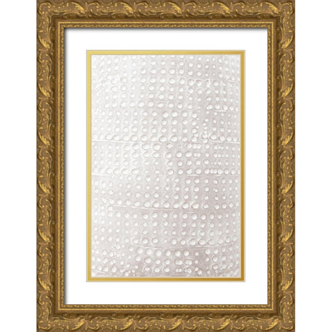 Pattern Clay_1 Gold Ornate Wood Framed Art Print with Double Matting by 1x Studio III