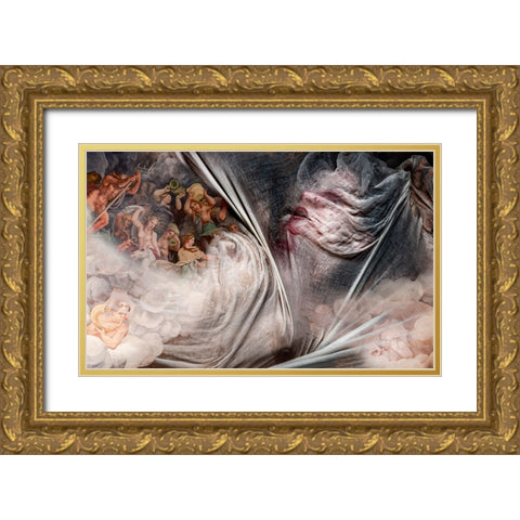 Dreams And Nightmares Gold Ornate Wood Framed Art Print with Double Matting by Dixon, Colin