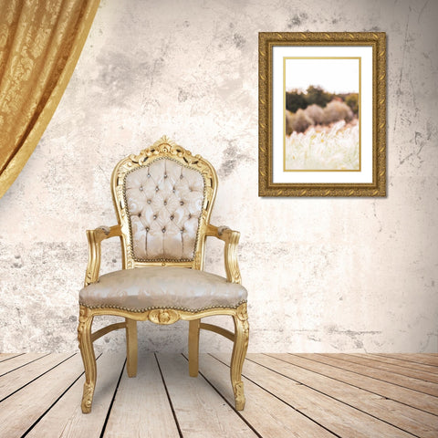 Meadow Gold Ornate Wood Framed Art Print with Double Matting by 1x Studio III