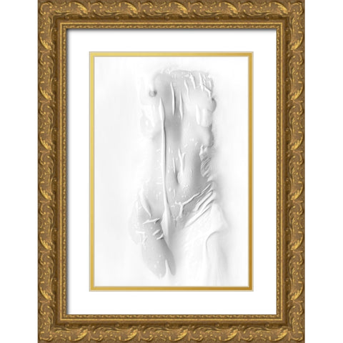 Purity Gold Ornate Wood Framed Art Print with Double Matting by Belokonov, Boris