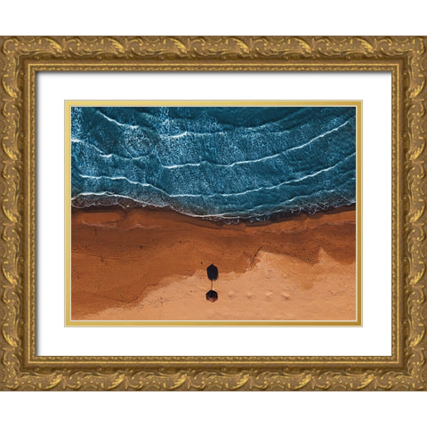 The Sentinel Gold Ornate Wood Framed Art Print with Double Matting by Petrini, Alessandro