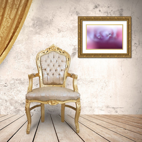 Two Worlds...II Gold Ornate Wood Framed Art Print with Double Matting by Nan, Juliana