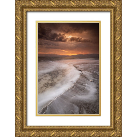 Salt Shelf Gold Ornate Wood Framed Art Print with Double Matting by Ehrlich, Amir