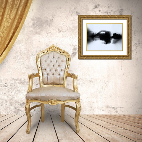 Prime Gold Ornate Wood Framed Art Print with Double Matting by Borovskikh, Denis