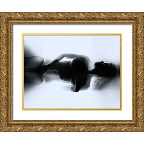 Prime Gold Ornate Wood Framed Art Print with Double Matting by Borovskikh, Denis
