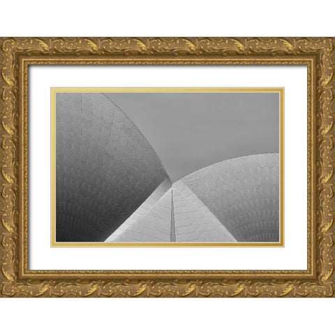 Sydney Icon Gold Ornate Wood Framed Art Print with Double Matting by Krajnc, Matej