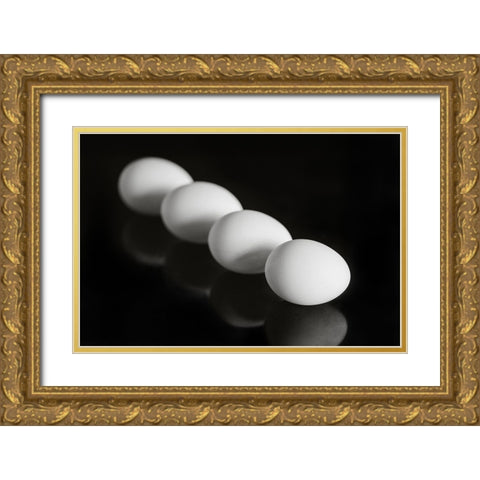 Parallel worlds Gold Ornate Wood Framed Art Print with Double Matting by Weber, Kate