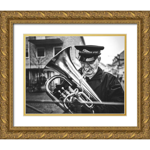 The Salvation Army Gold Ornate Wood Framed Art Print with Double Matting by Ogazzi, Alex