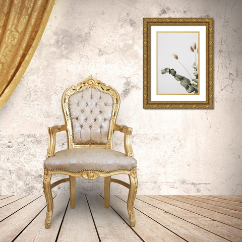 Dried_002 Gold Ornate Wood Framed Art Print with Double Matting by 1x Studio III