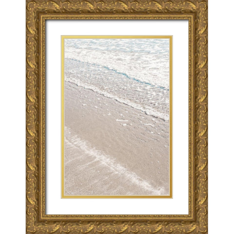 Beach_004 Gold Ornate Wood Framed Art Print with Double Matting by 1x Studio III