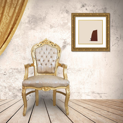 Recharging Gold Ornate Wood Framed Art Print with Double Matting by Leon, Maarten