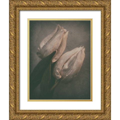 Love at first sight ... Gold Ornate Wood Framed Art Print with Double Matting by Depaepe, Yvette