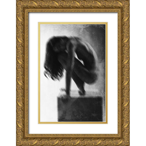 Model 0 Gold Ornate Wood Framed Art Print with Double Matting by Franchini, Roberto