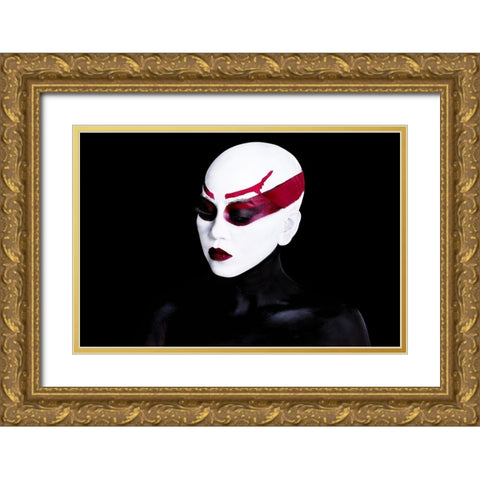 ASAJJ VENTRESS r Gold Ornate Wood Framed Art Print with Double Matting by Gumma, Srikanth