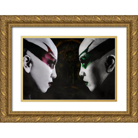 ASAJJ VENTRESS d Gold Ornate Wood Framed Art Print with Double Matting by Gumma, Srikanth