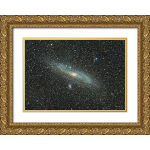 Andromede Gold Ornate Wood Framed Art Print with Double Matting by Artemoff, Pierre