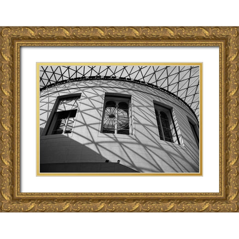 In The Gallery Gold Ornate Wood Framed Art Print with Double Matting by Uhrin, Milan