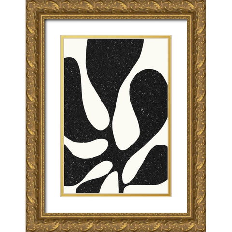 Crazy Plant No 2 Gold Ornate Wood Framed Art Print with Double Matting by Sawall, Anastasia