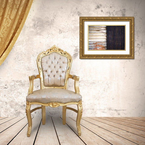 Wooden Gold Ornate Wood Framed Art Print with Double Matting by Mossholder, Tim