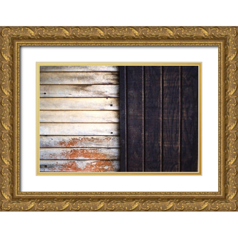 Wooden Gold Ornate Wood Framed Art Print with Double Matting by Mossholder, Tim