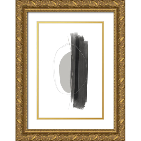 Feeling Safe Gold Ornate Wood Framed Art Print with Double Matting by Sawall, Anastasia