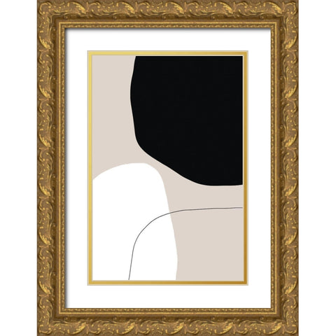 Pairing Gold Ornate Wood Framed Art Print with Double Matting by Sawall, Anastasia