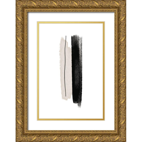 Two plus One Gold Ornate Wood Framed Art Print with Double Matting by Sawall, Anastasia