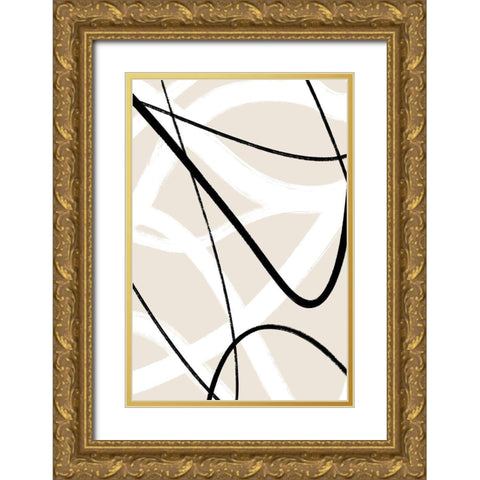 Chances Gold Ornate Wood Framed Art Print with Double Matting by Sawall, Anastasia