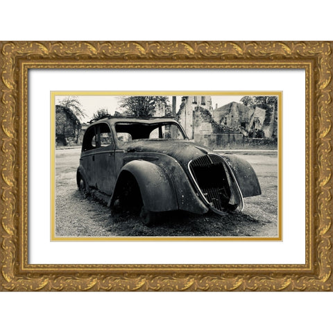 French History Gold Ornate Wood Framed Art Print with Double Matting by Alcantara, Miguel