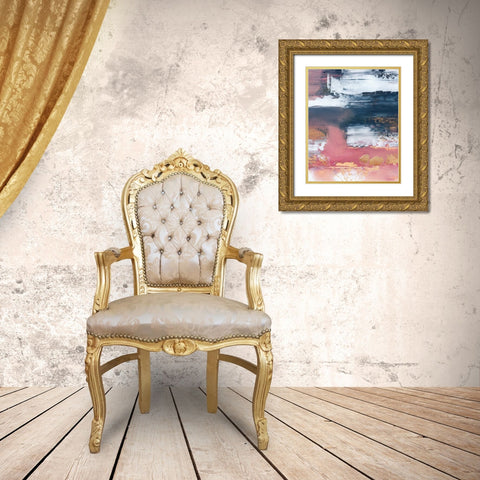 Tranquility Gold Ornate Wood Framed Art Print with Double Matting by Fredriksson, Elisabeth