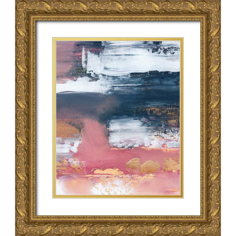 Tranquility Gold Ornate Wood Framed Art Print with Double Matting by Fredriksson, Elisabeth