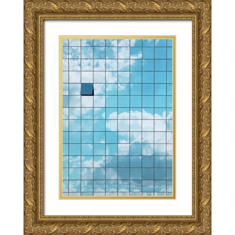 Reflections Gold Ornate Wood Framed Art Print with Double Matting by Cederberg, Marcus